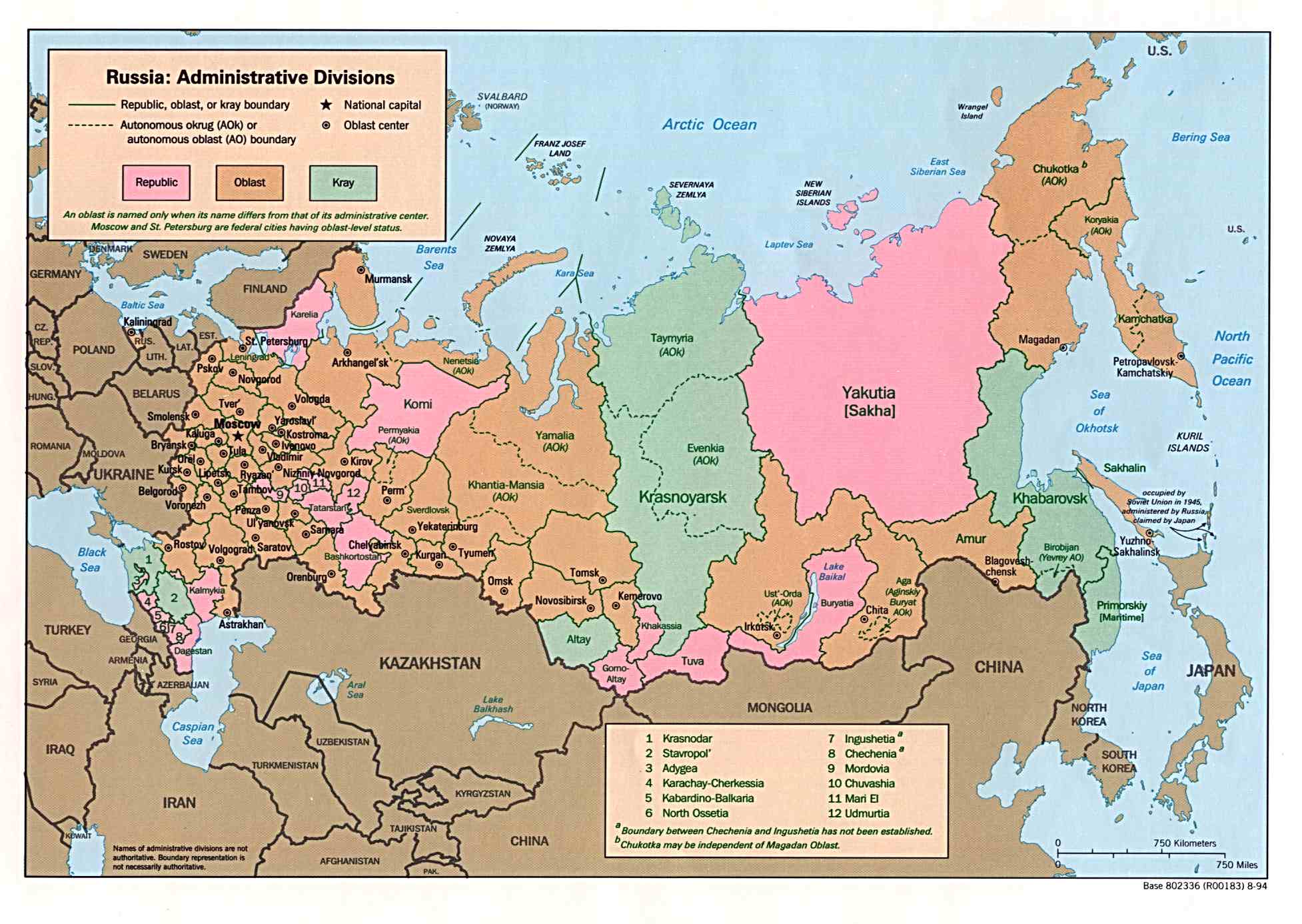 Reisenett: Russia and the Former Soviet Republics Maps