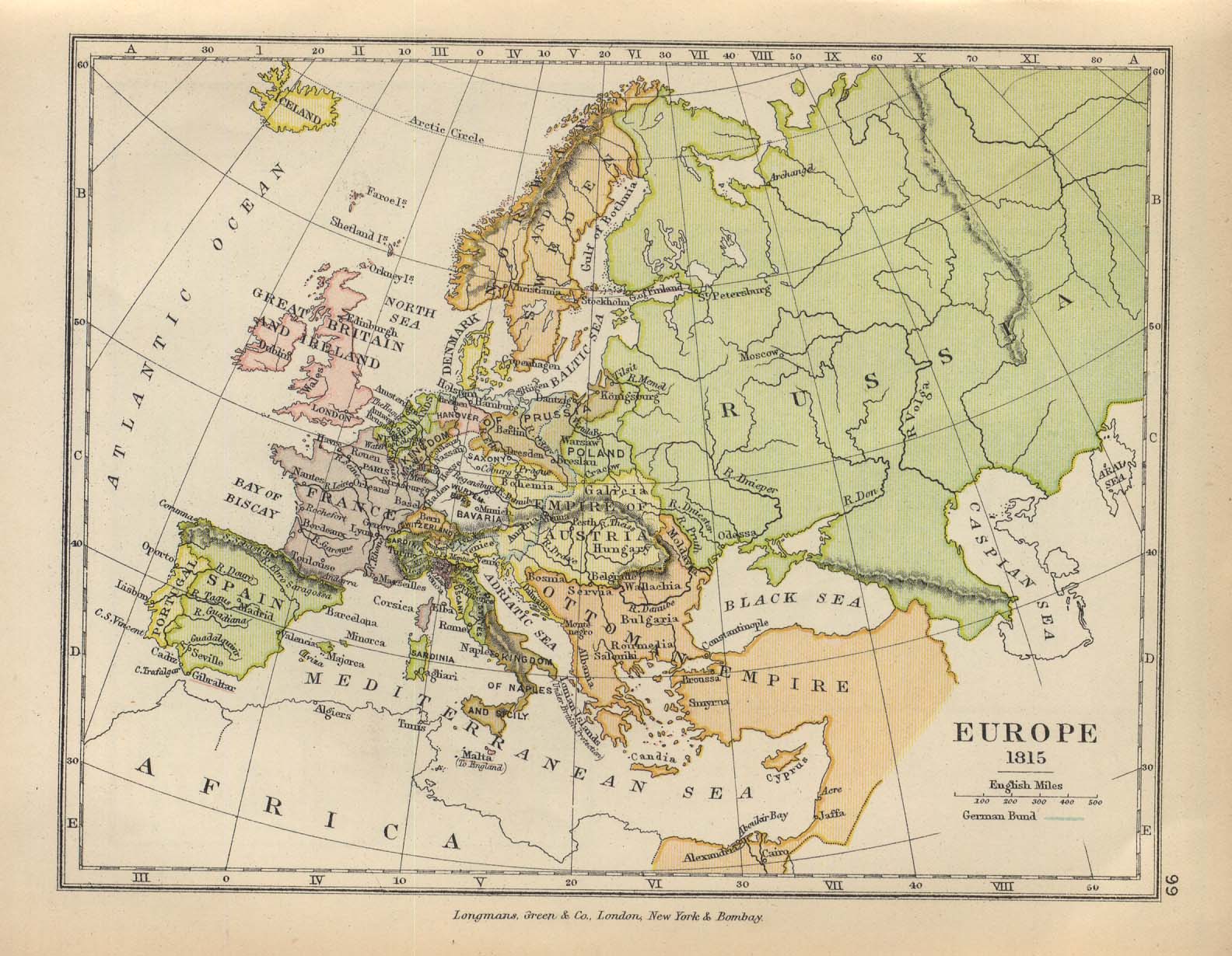 atlas of europe piece