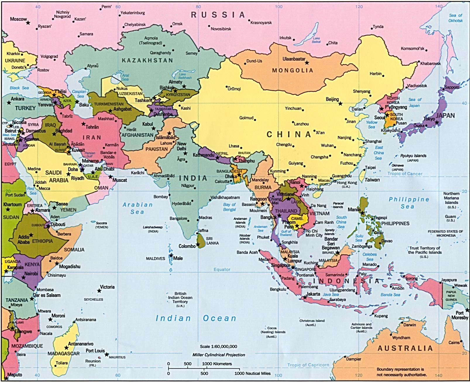 Creative Image Blogs: North Asia Time Zones
